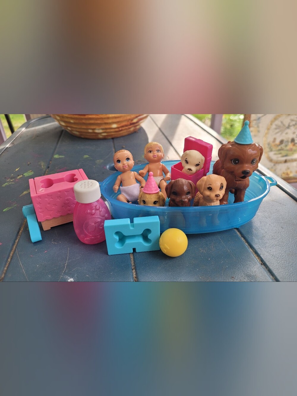 Barbie Puppy Party Play Set
